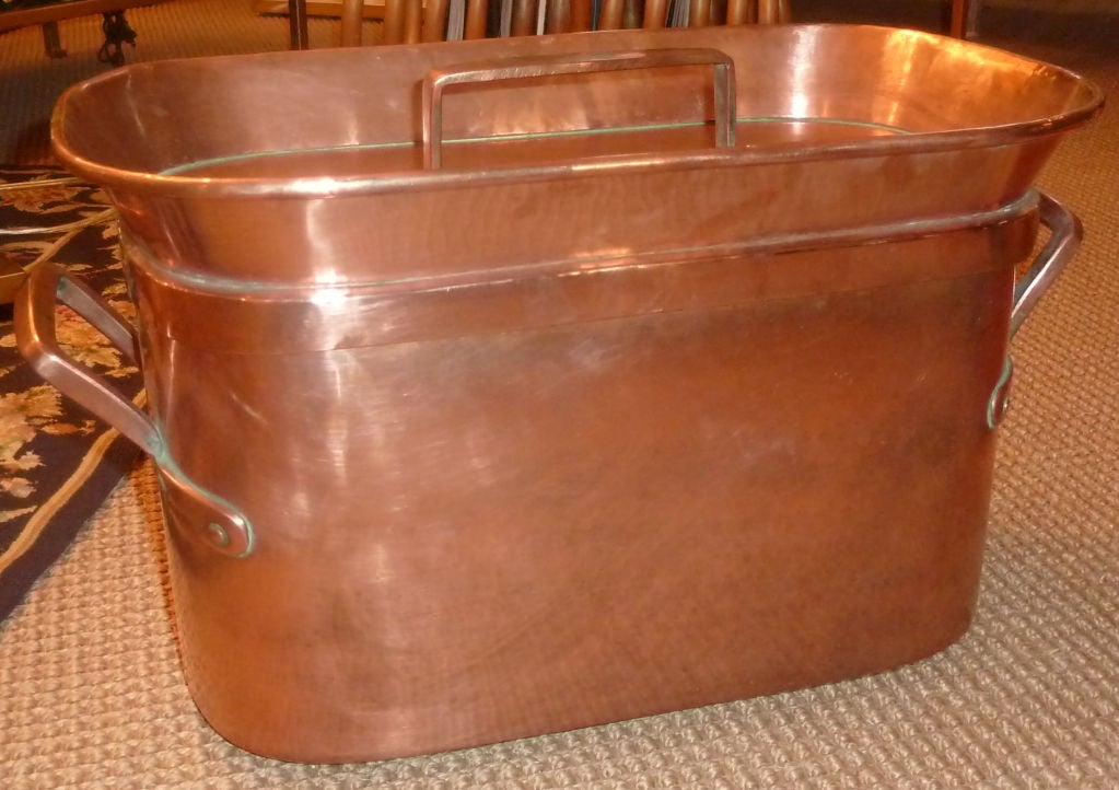 Antique French Copper Daubiere