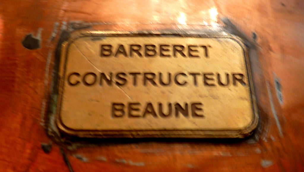 Antique French Copper & Steel Oval Form Bucket In Excellent Condition In Mt Kisco, NY