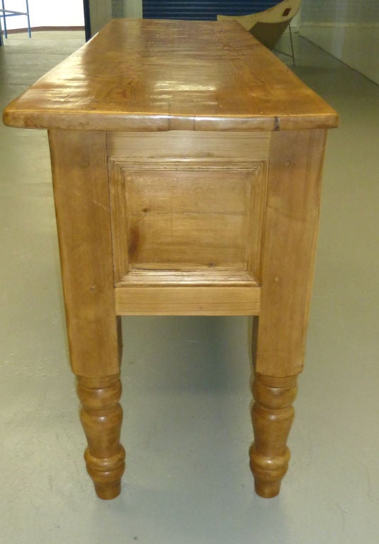 Late 20th Century Vintage English Pine Huntboard