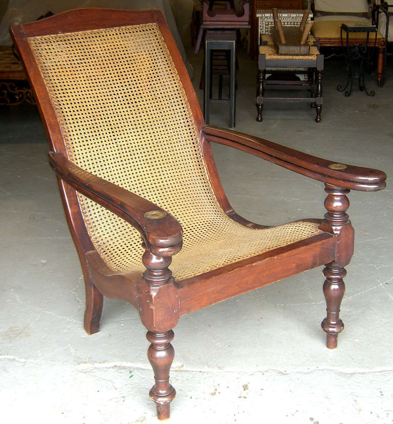 A Pair of Rare and Exquisite British Colonial Planter's Chairs at 1stDibs