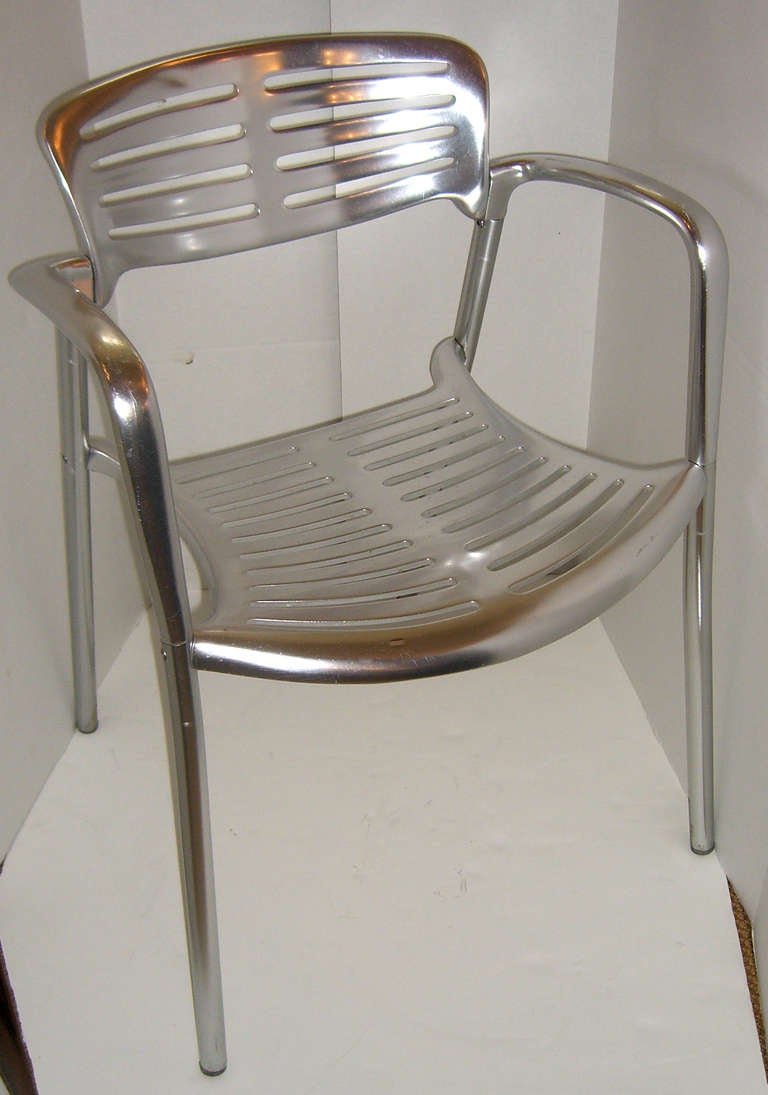Set of Five Late 1980's Jorge Pensi Toledo Chairs