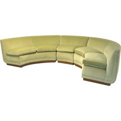 1950's Custom Designed Edward Wormley Sectional Sofa