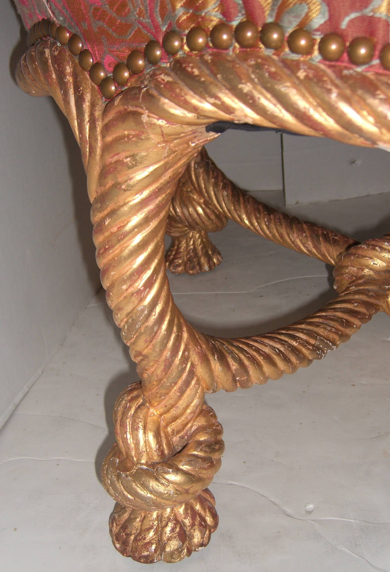 A Napoleon III Giltwood 