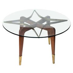 Vintage 1950s Italian Coffee Table by Paolo Buffa