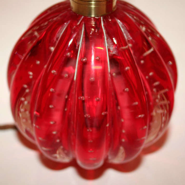 1950's italian globe lamps