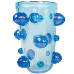 Italian Murano Bubble Vase
