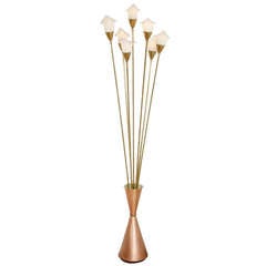 1950s 'Lillies' Standard Lamp 5