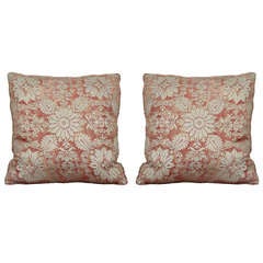 Vintage fortuny pillows