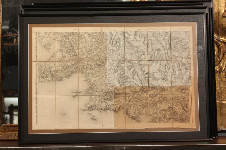 3 assorted 19th century French maps 6