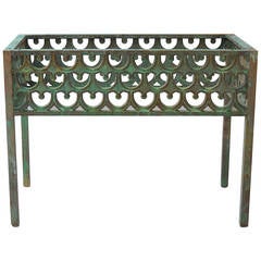 Architectural Bronze Side Table