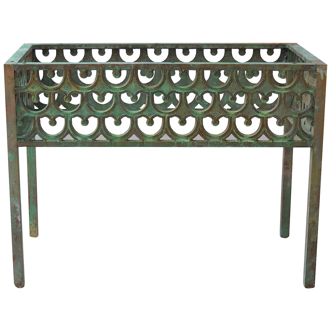Architectural Bronze Side Table