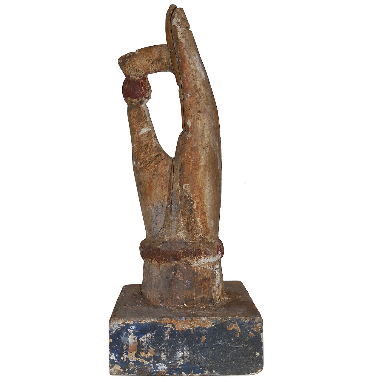 1960 Hand-Carved Chinese Hand Sculpture