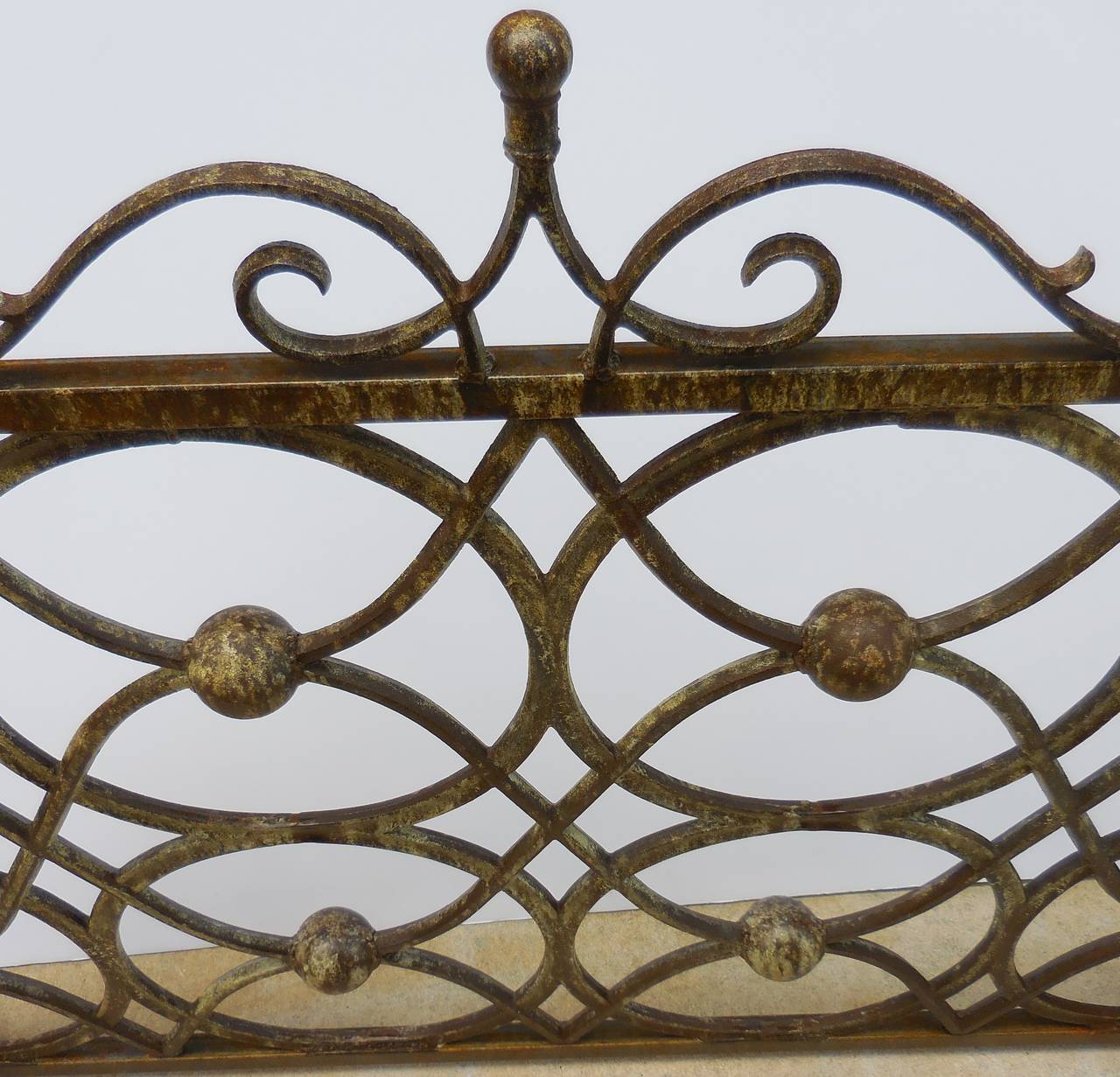 Iron Fireplace Screen 3