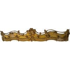 French Gilt Wood Carved Wall Hanging