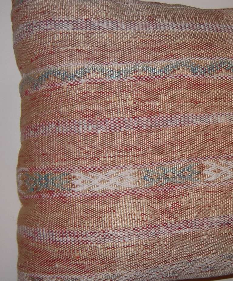 Silk Pair of silk rugs pillows