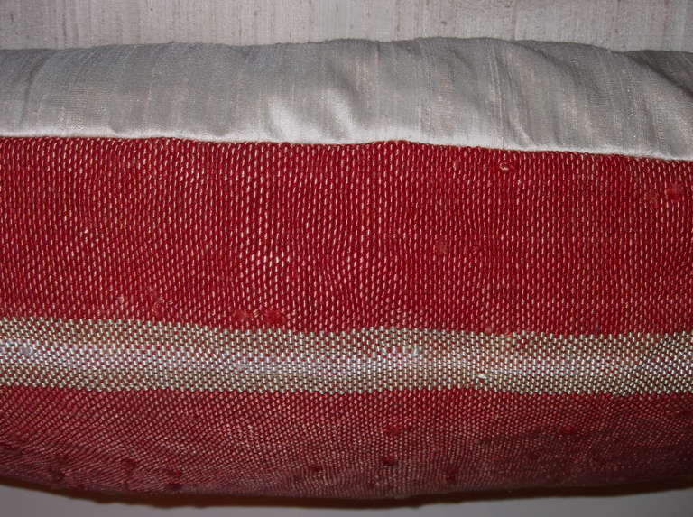 Pair of Silk Rug Pillows 5