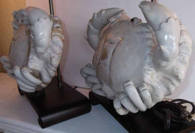 Pair Of Crab Lamps 2