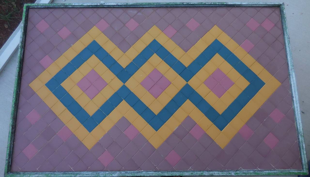 Ceramic Artistic Coffee Tile Table