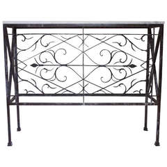 Decorative Iron Console 10
