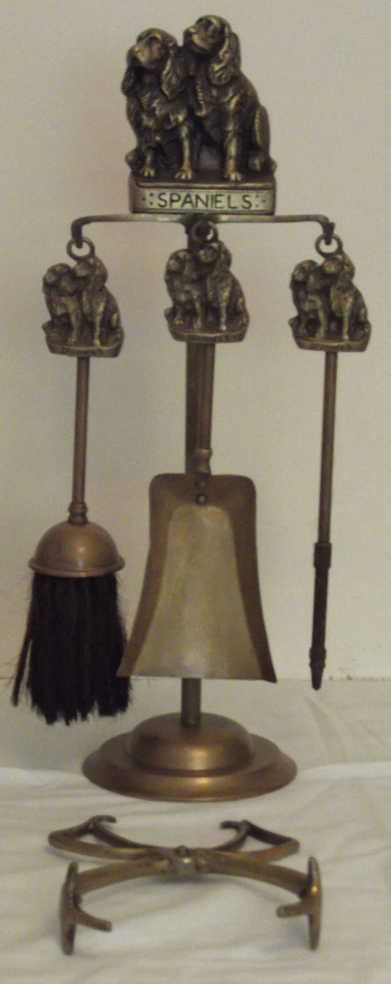 Antique Brass Fireplace Tools at 1stdibs