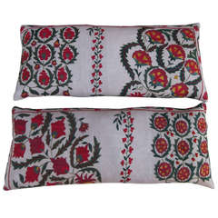 Vintage Pair of Suzani Pillows