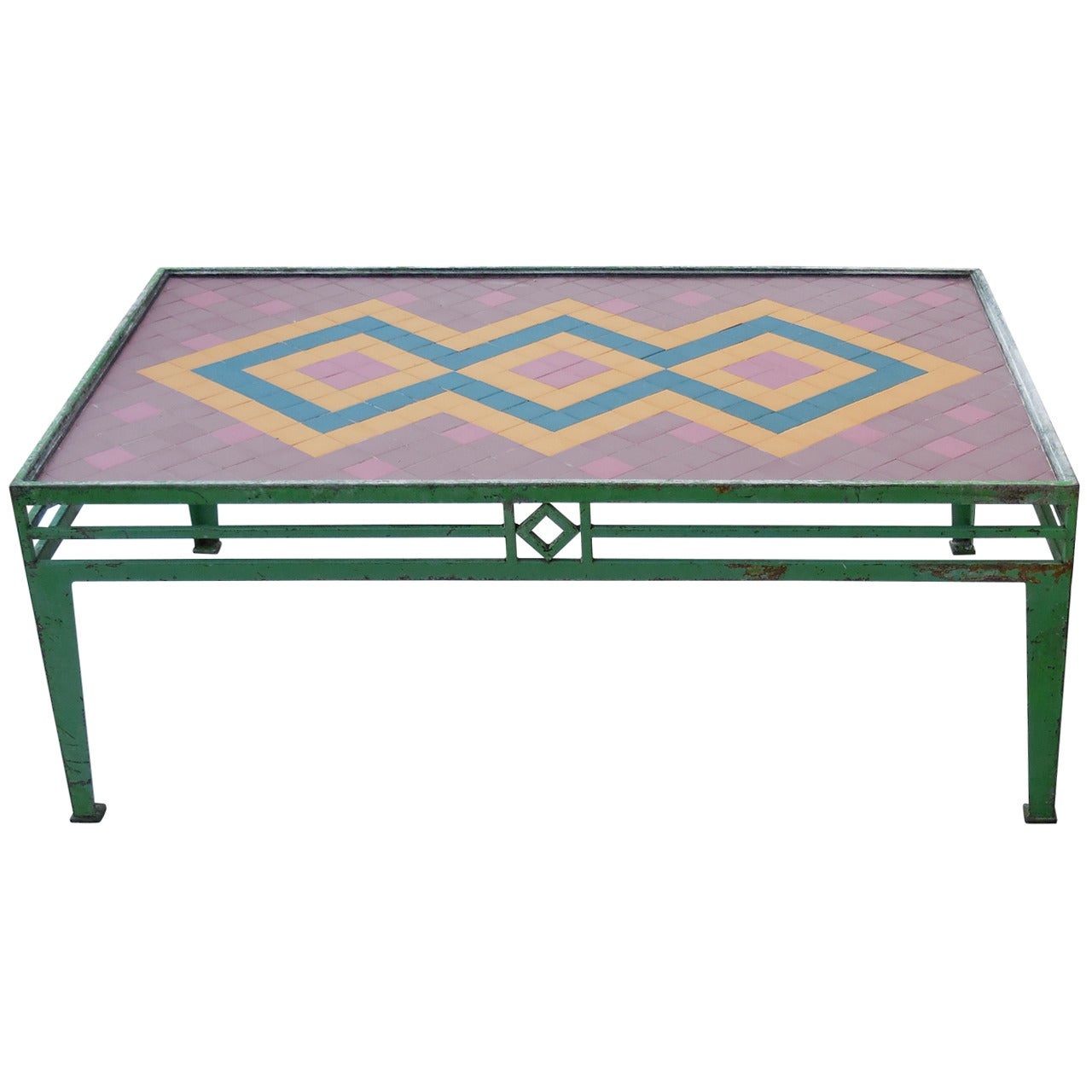 Artistic Coffee Tile Table