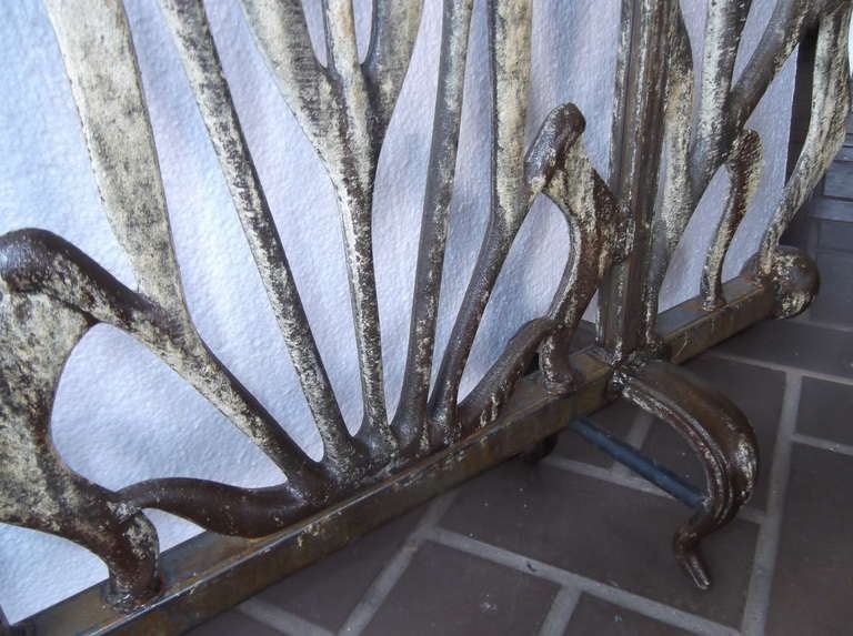 Fireplace screen at 1stdibs