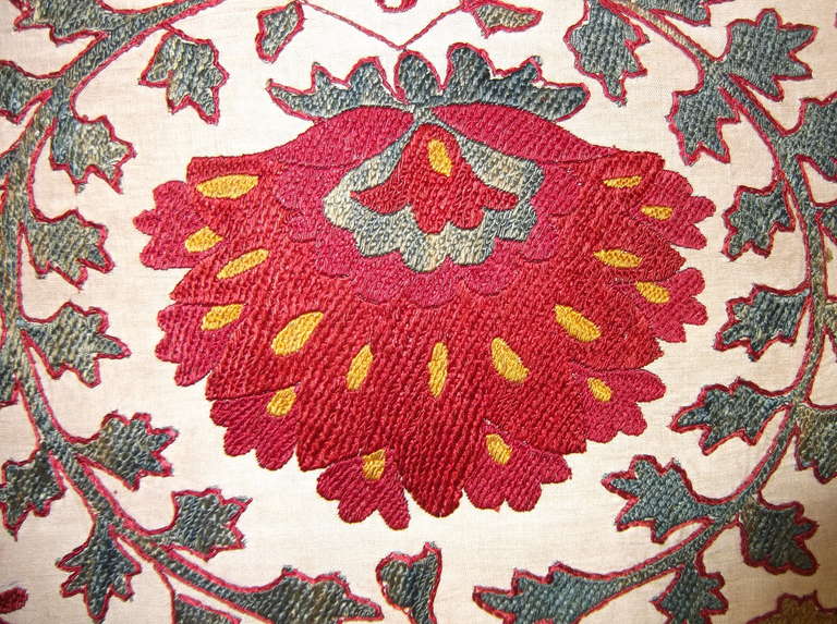 Hand Embroidery Suzani Textile Screen 3