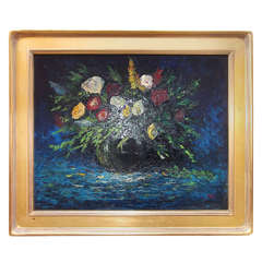Floral Vintage Oil Painting