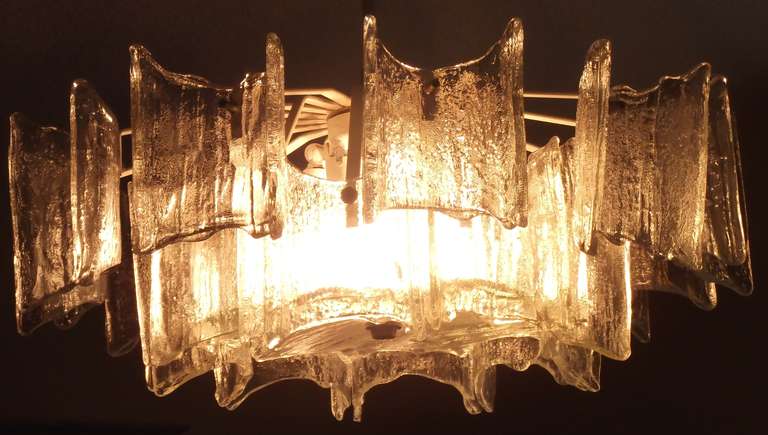 Funky  Glass Chandelier