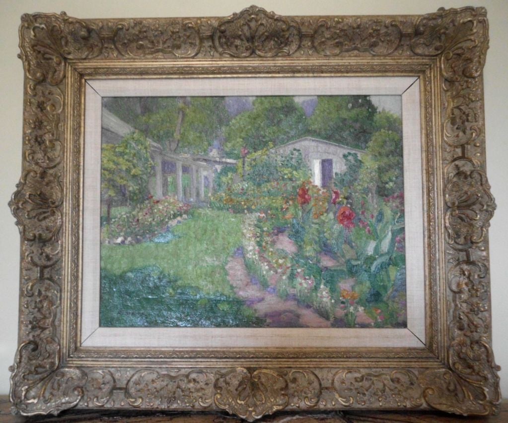 beautiful antique oil painting 5