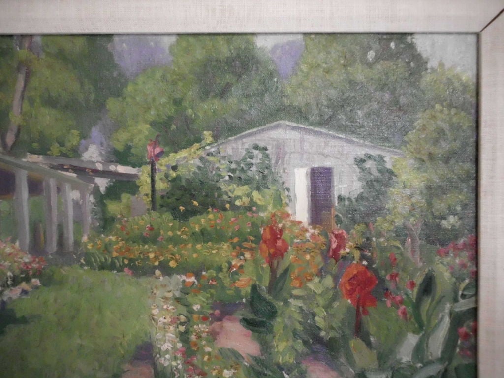 Hidden mysterious garden oil panting ,full of flowers great painting to have in the house . Signed
Love it
Painting size only : 18