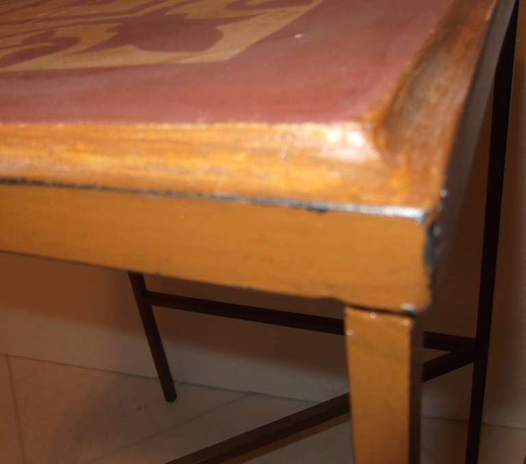 Iron Tile Table 2