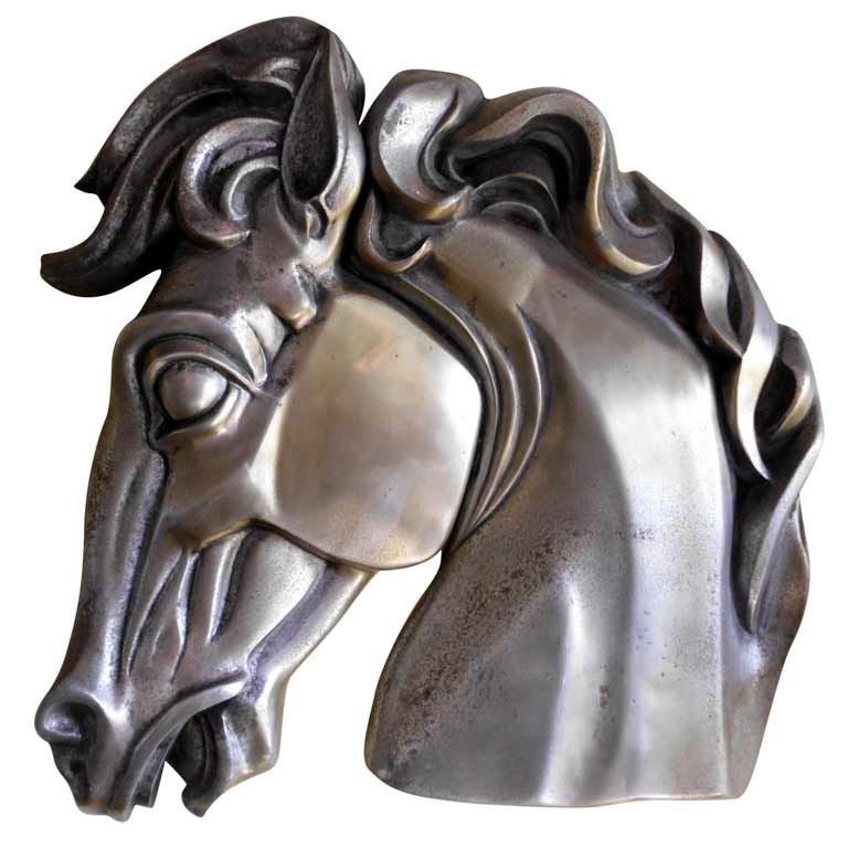 Decorative horse head
