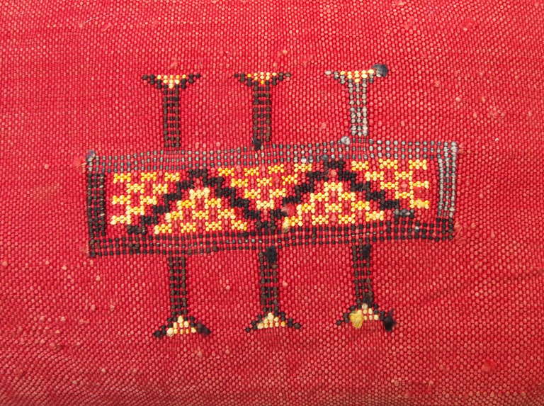 Pair of silk rugs fragment pillows 2