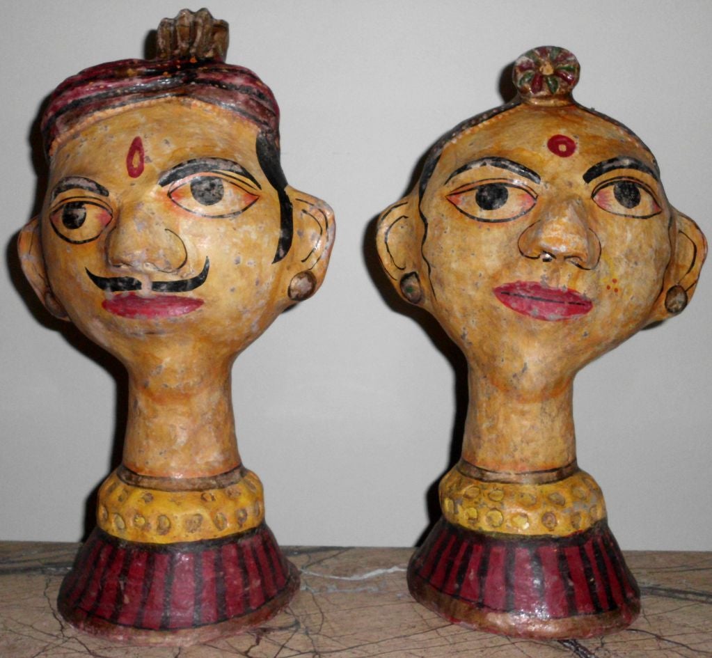 Beautiful and colorful puppet