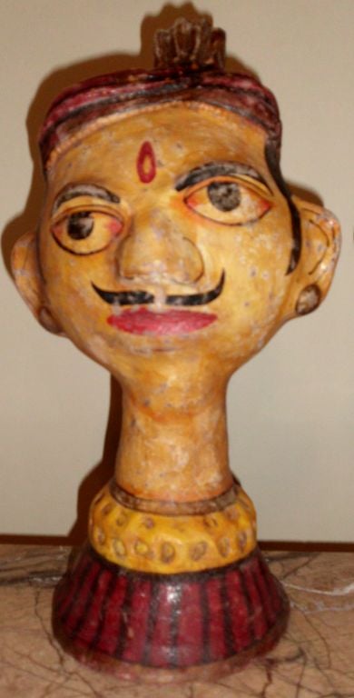 Indian Papier mache puppets