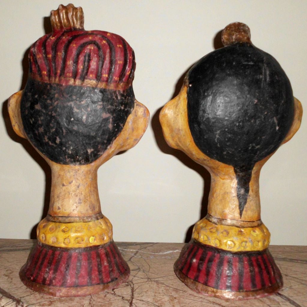 Papier mache puppets 2
