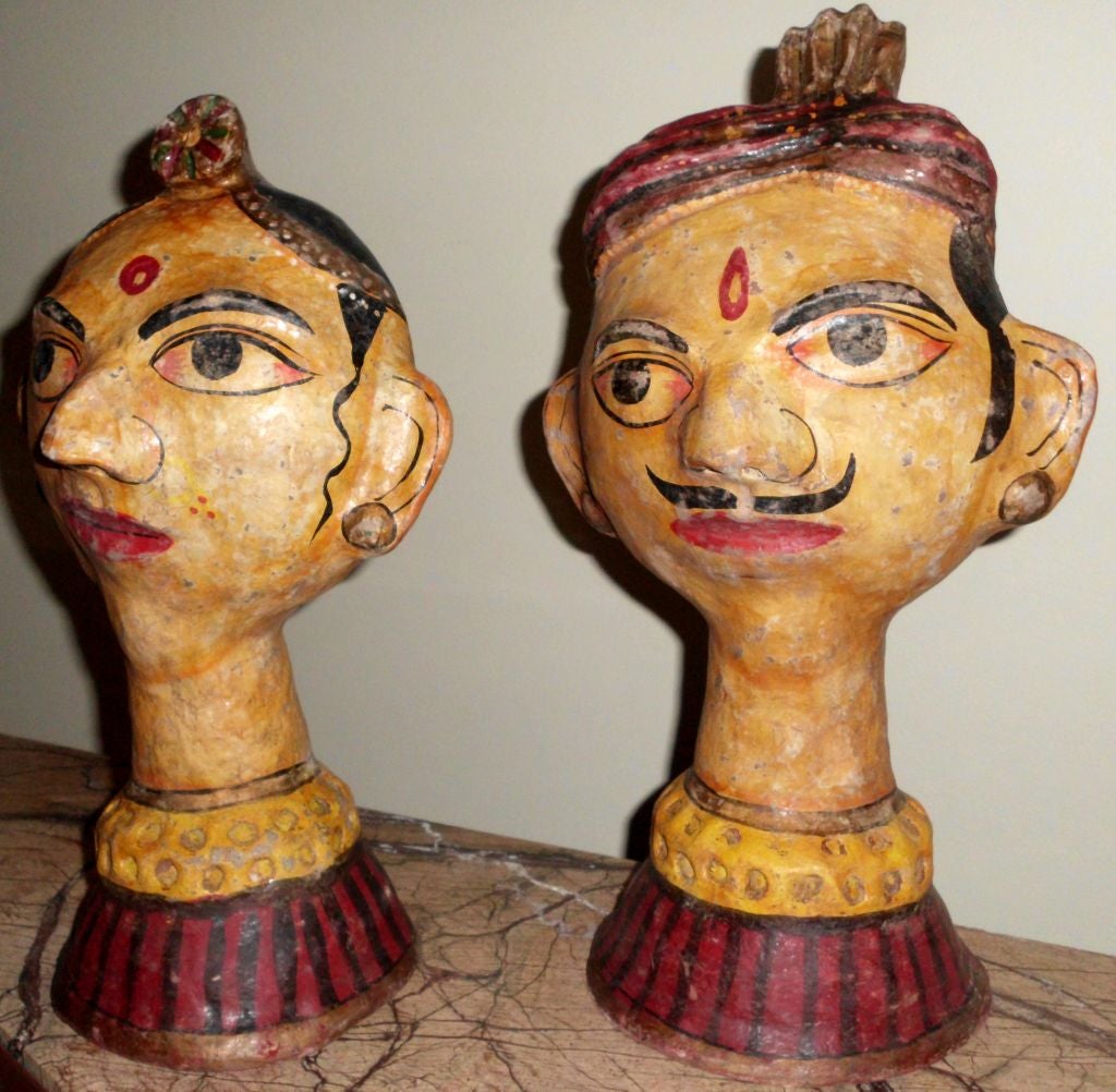 Papier mache puppets 3