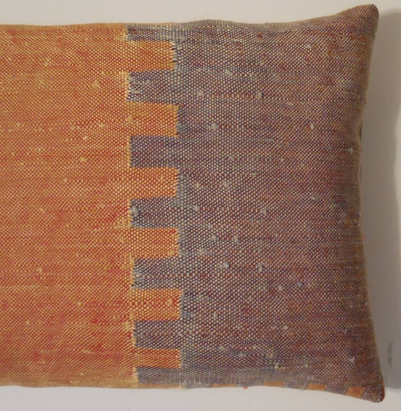 Unknown Pair of Silk Rug Fragment Pillows