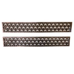 Antique bronze architectural wall hanging