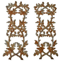 Pair of Iron Wall Hangings