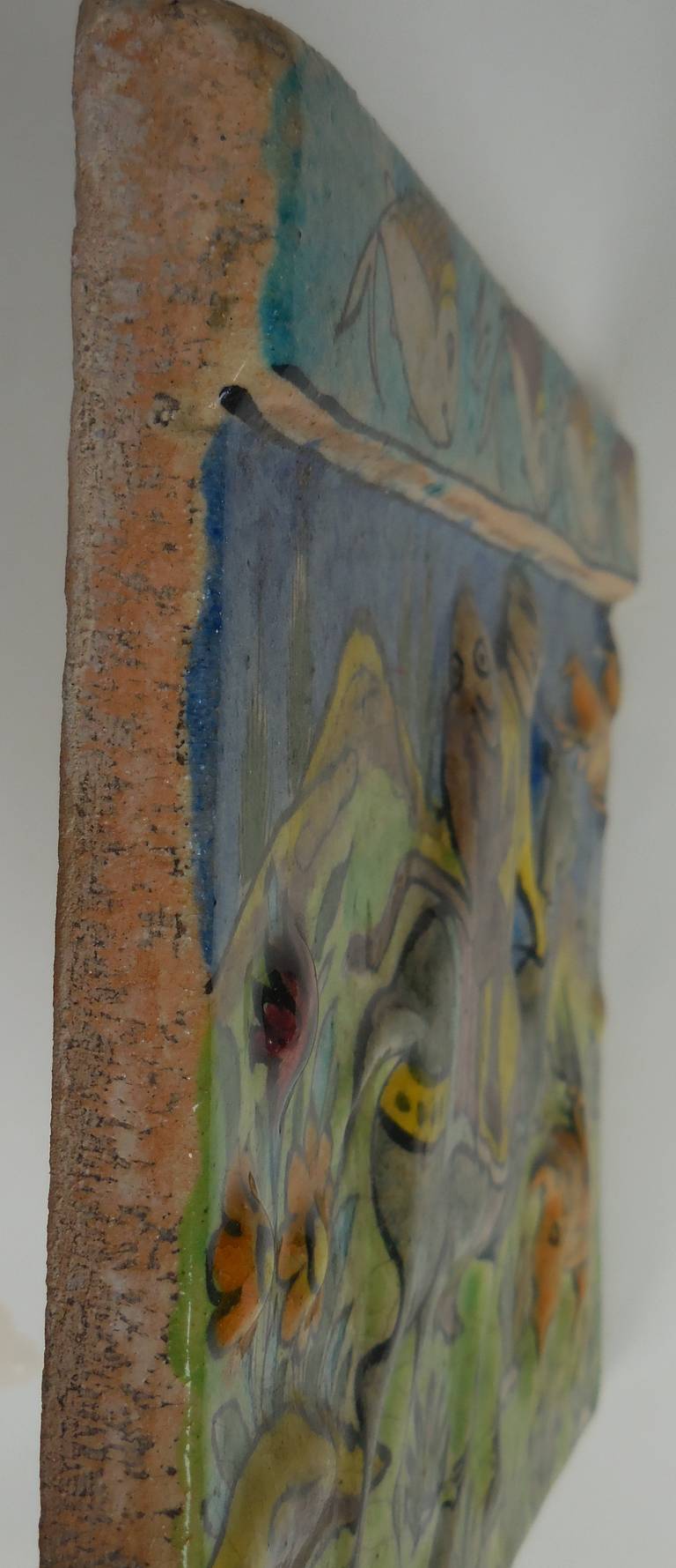 Large Old Persian Tile 4