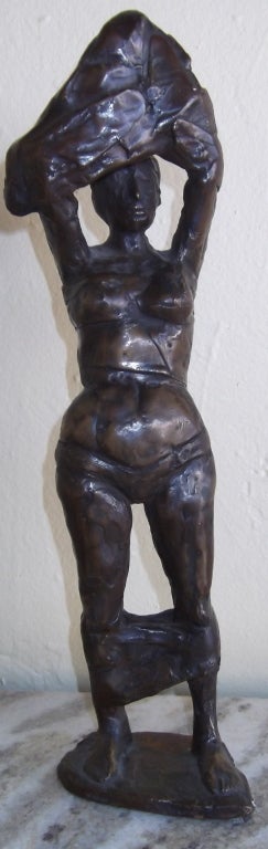 Rodin style Bronze Statue