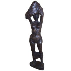 Rodin style Bronze Statue
