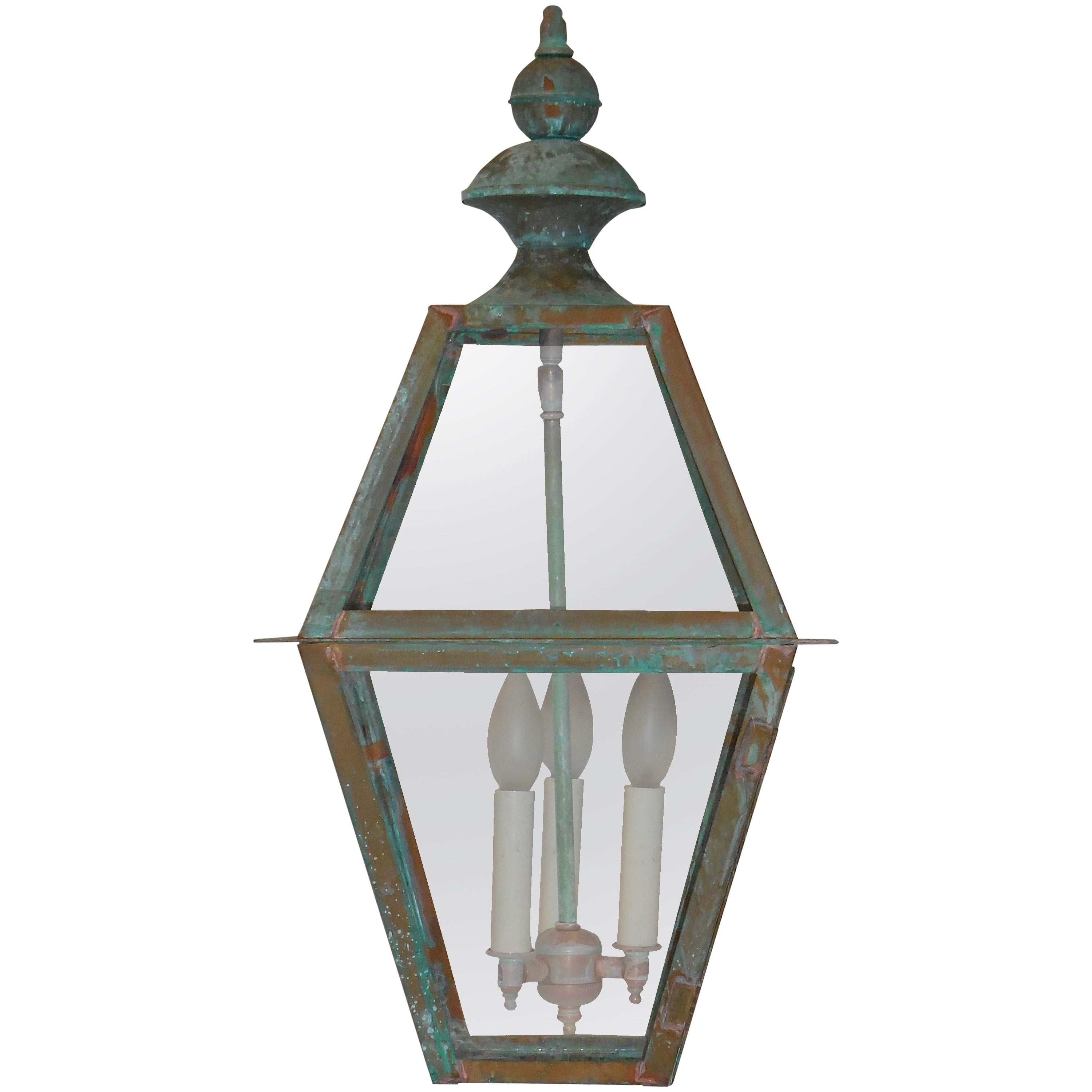 Four Side Architectural Hanging Lantern