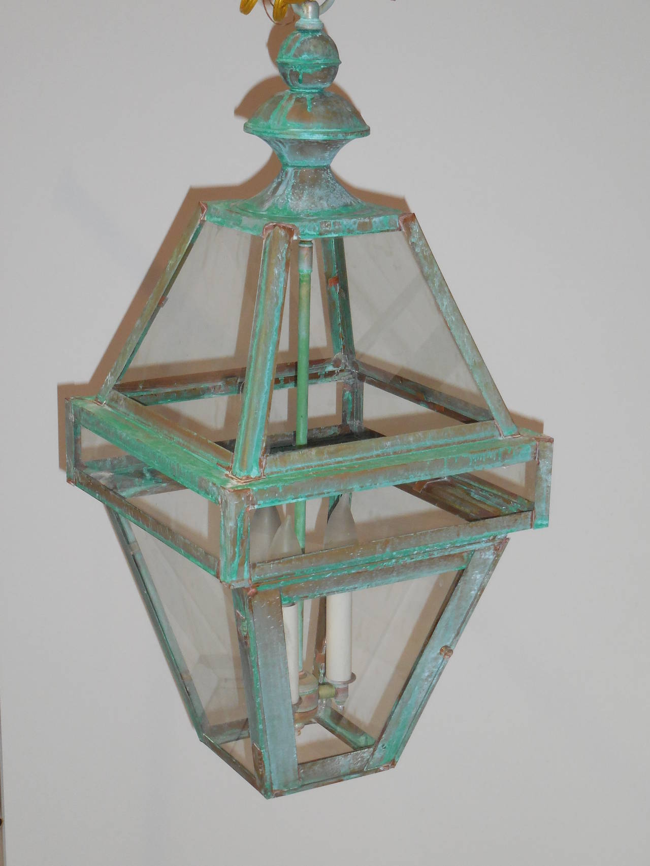 Four-Sided Architectural Hanging Lantern 4