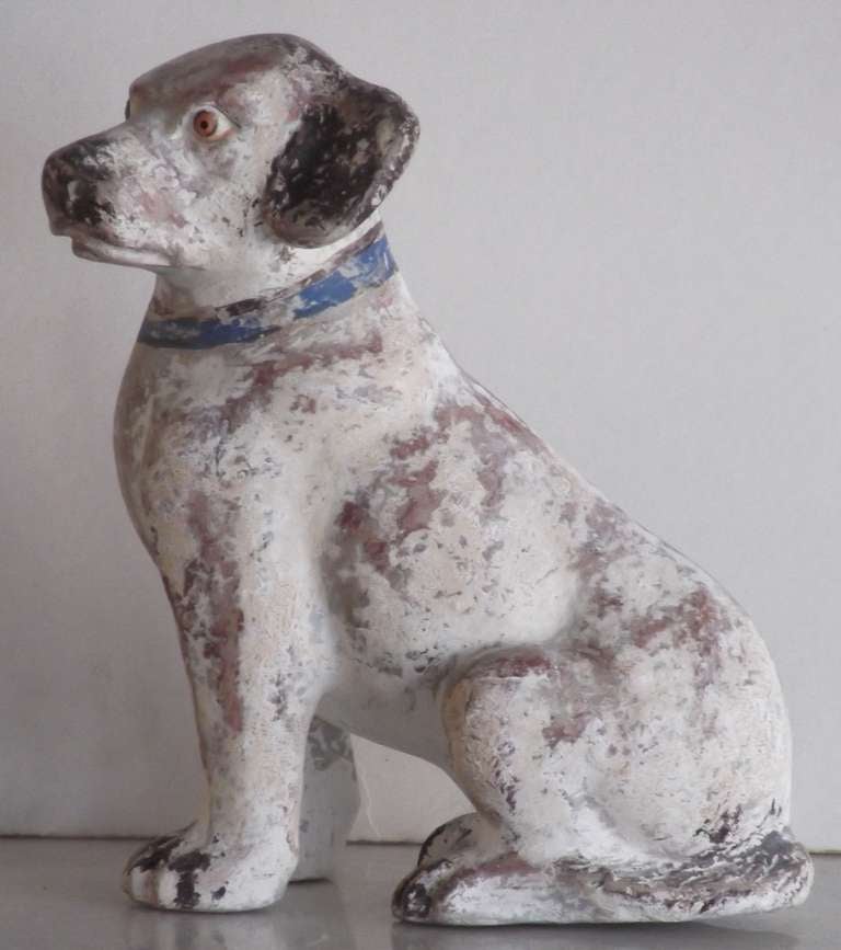 1970's Paper Mâché Dog Sculpture 4