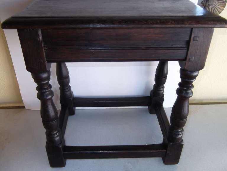 Unknown Jacobean style wooden bench