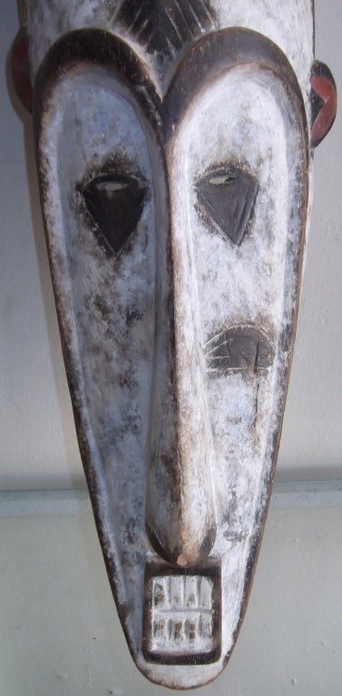 Mid-20th Century Pair of African Masks